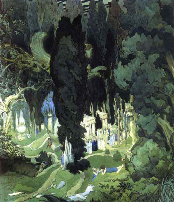 Сочинение по картине: Бакст - "Элизиум"